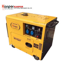 Top Brand 1.9-12kVA 954L Soundproof Single-Phase Small Portable Diesel Generator